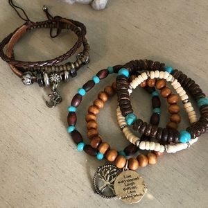 2 good vibe bracelet sets